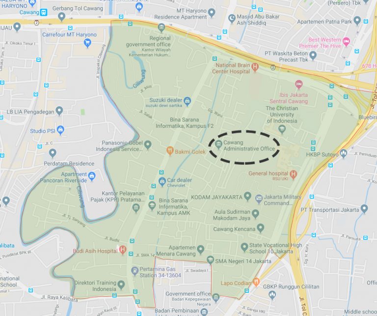 Di Cawang Ada Jago Bapak Cungok